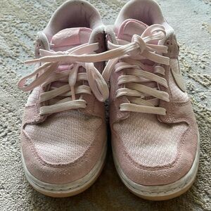 Nike Pink and White Athletic Shoes
